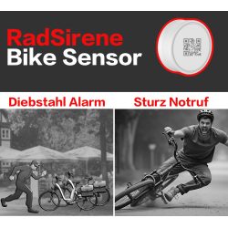 RadSirene Bike Sensor inkl. Halter UT