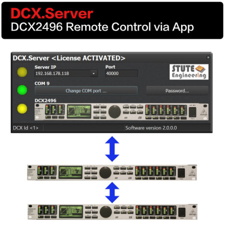 Behringer DCX2496 Remote Control App