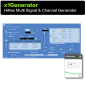 x1Generator - HiRes Multi Ton & Multi Kanal Signal Generator