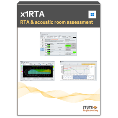 x1RTA - Multikanal RTA & Akustische Raumanalyse
