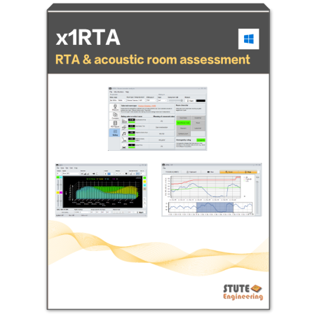x1RTA - Multikanal RTA & Akustische Raumanalyse